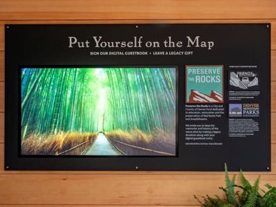Red Rocks Park Interior Signage Photo
